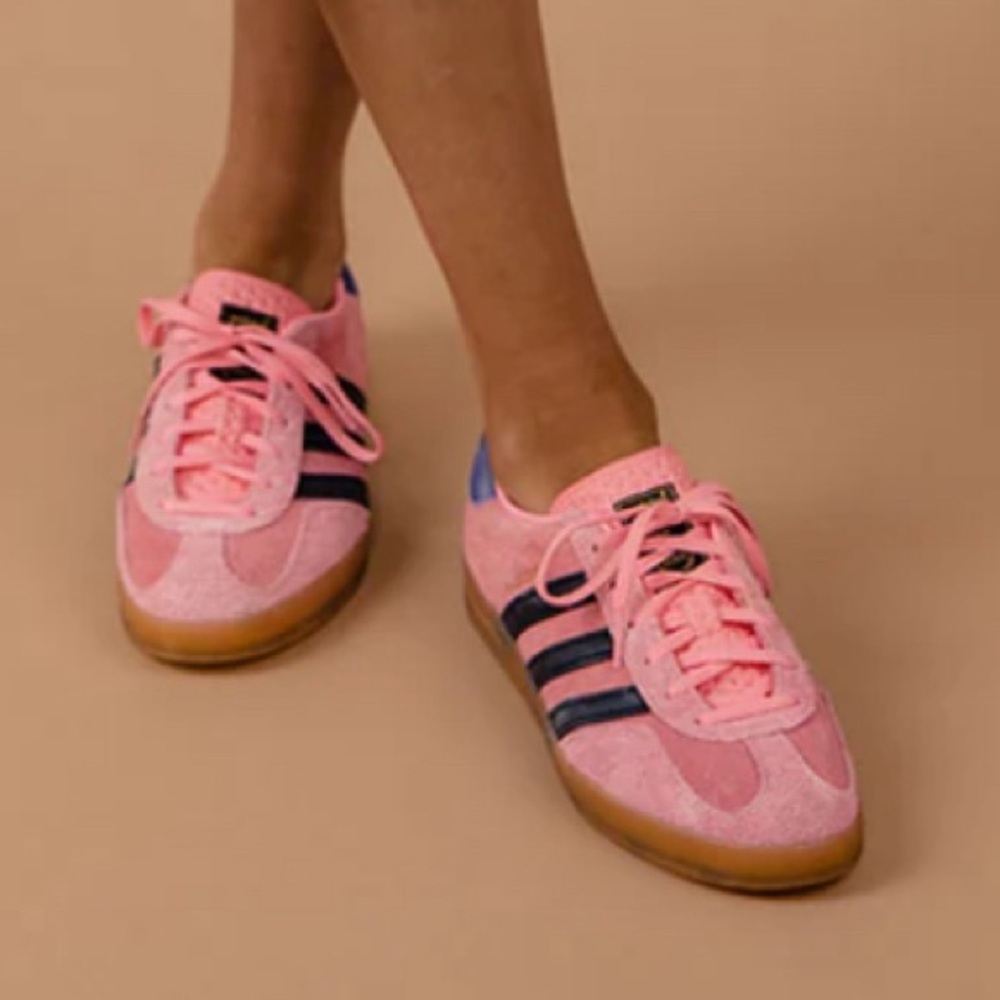 NWT Women’s Adidas Gazelle Indoor Bliss Pink Purple Size 8.5